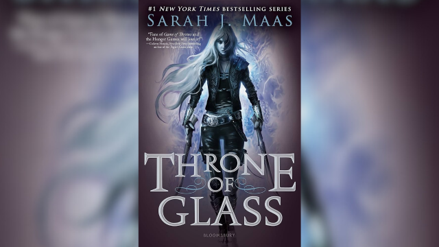 Cover of the book Throne of Glass by Sarah J. Maas.