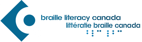 Braille literacy Canada logo.