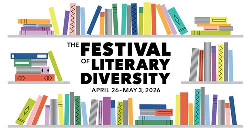 Logo for the Festival of Literary Diversity.