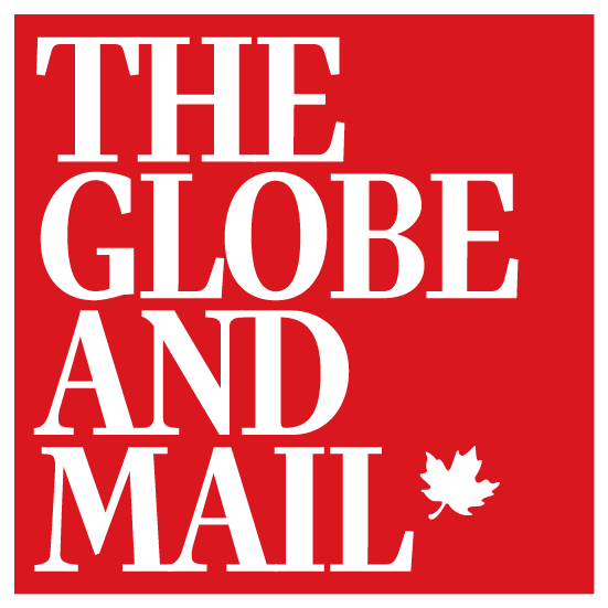 The Globe and Mail newspaper logo.