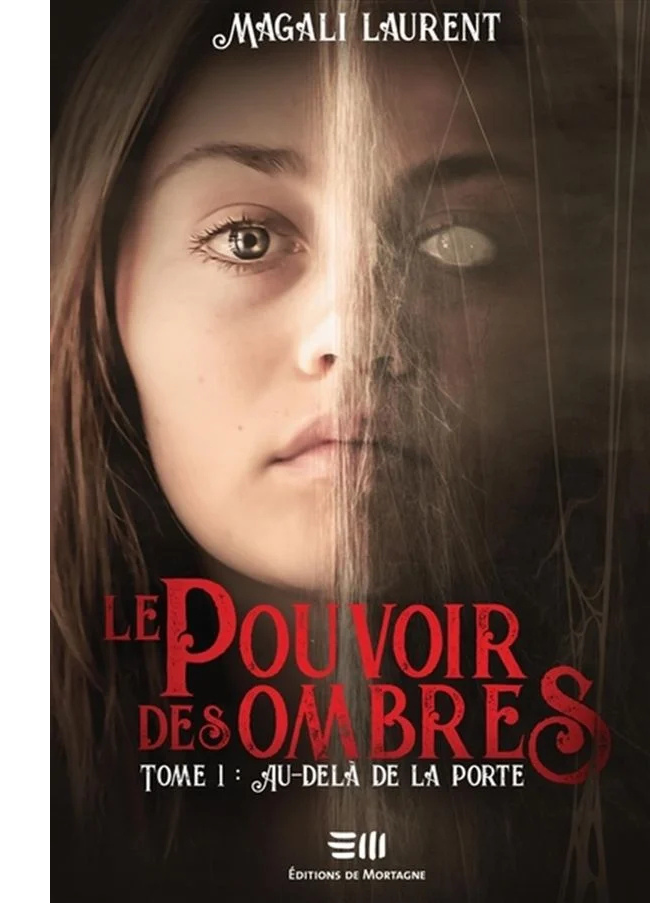 Couverture du livre Le pouvoir des ombres : 1, Au delà de la porte par Magali Laurent.