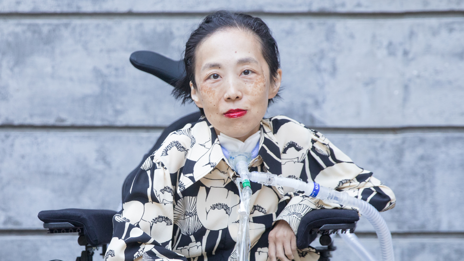 Portrait of Alice Wong.