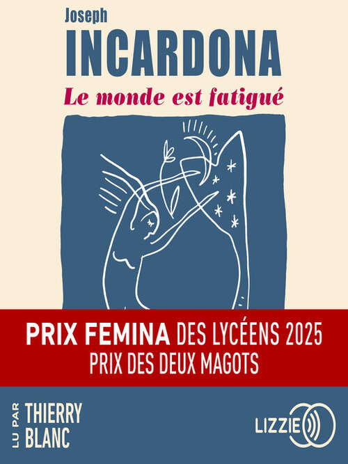 Couverture du livre Le monde est fatigué de Joseph Incardona.
