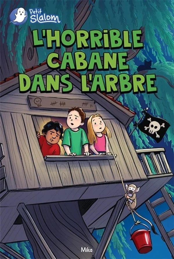 Couverture du livre L'horrible cabane dans l'arbre de Mika.