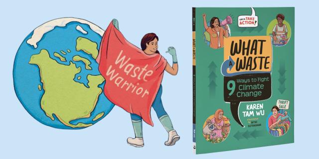 Book cover of What a waste